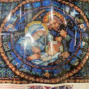 Brand new without packaging Jesus and Mary 30x40cm diamond painting